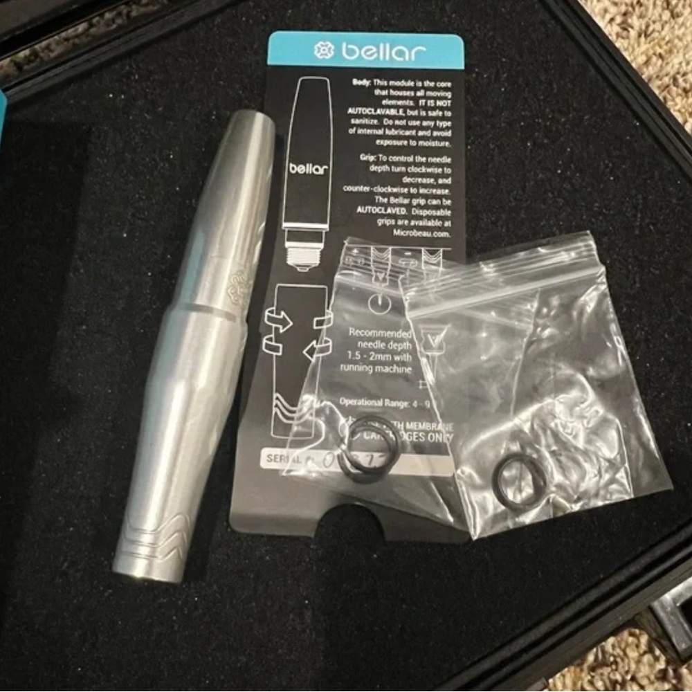 Microbeau Bellar PMU = all needles and 3 sets of brand new pigments (see pics)